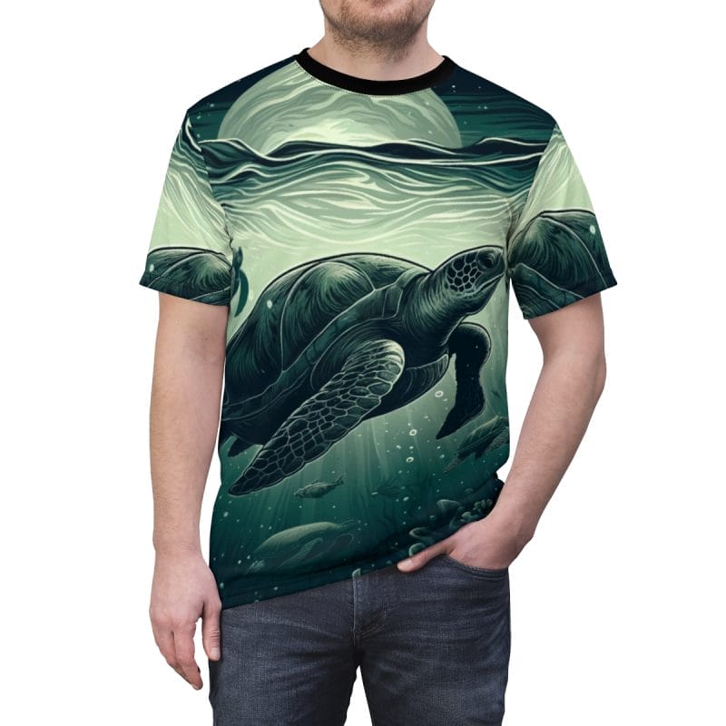 Crazy Turtle Lady – Unisex Garment-Dyed T-shirt – The Turtle Crazy Turtle Lady – Unisex Garment-Dyed T-shirt – The Turtle